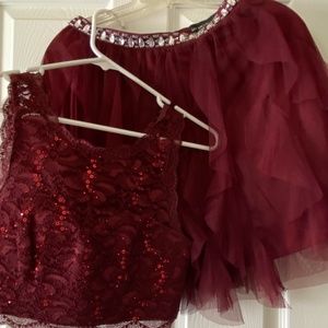 Two-Piece Juniors Dress Size 3